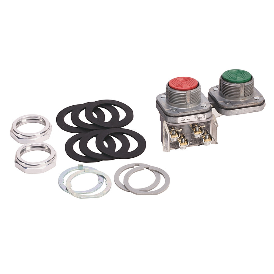 30MM DOUBLE PUSH BUTTON 800T P - 800TFJ16A