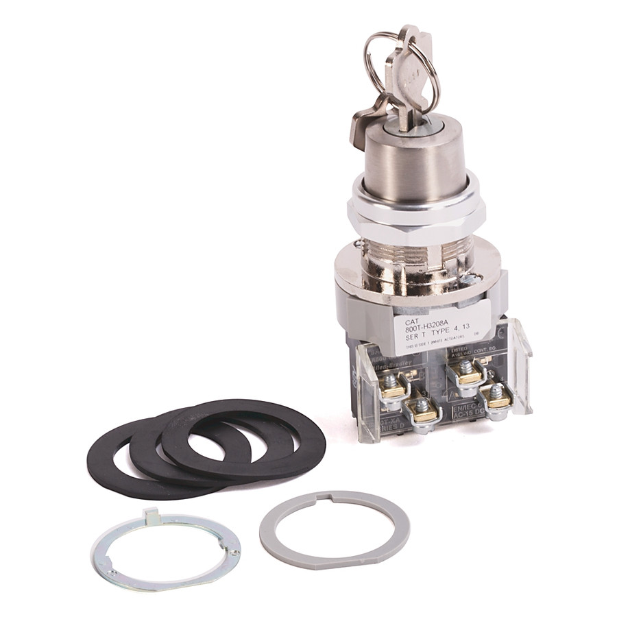 30MM SELECTOR SWITCH 800T PB - 800TH3208B