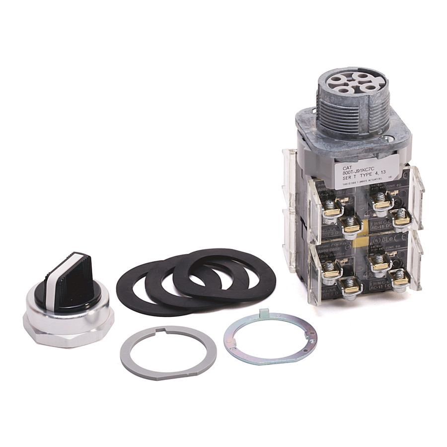 30MM SELECTOR SWITCH 800T PB - 800TJ91KC1C