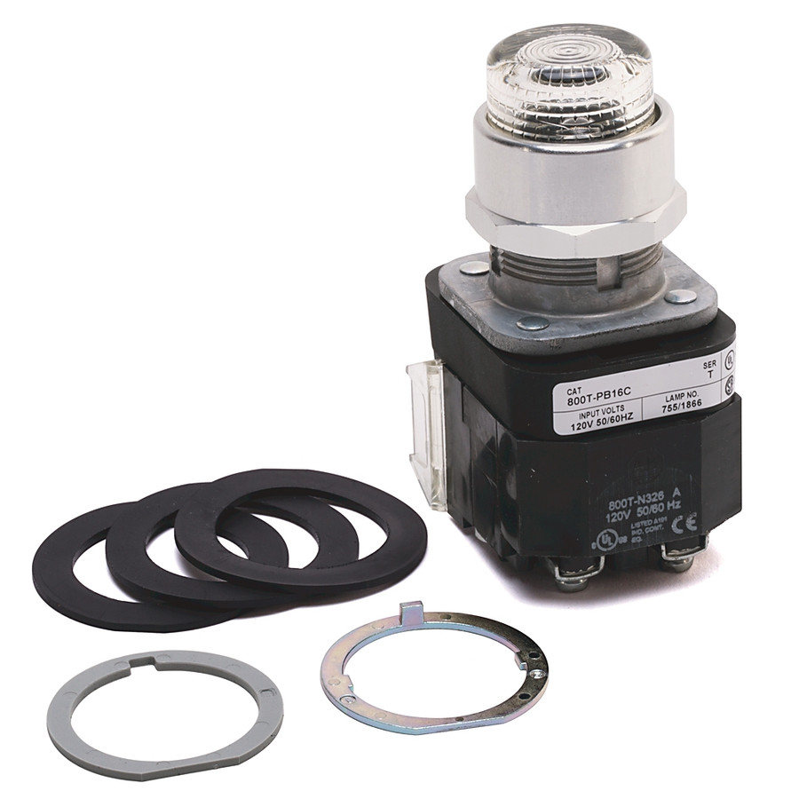 BOTON PULSADOR 600V ACMAX 10 A - 800TPB16C