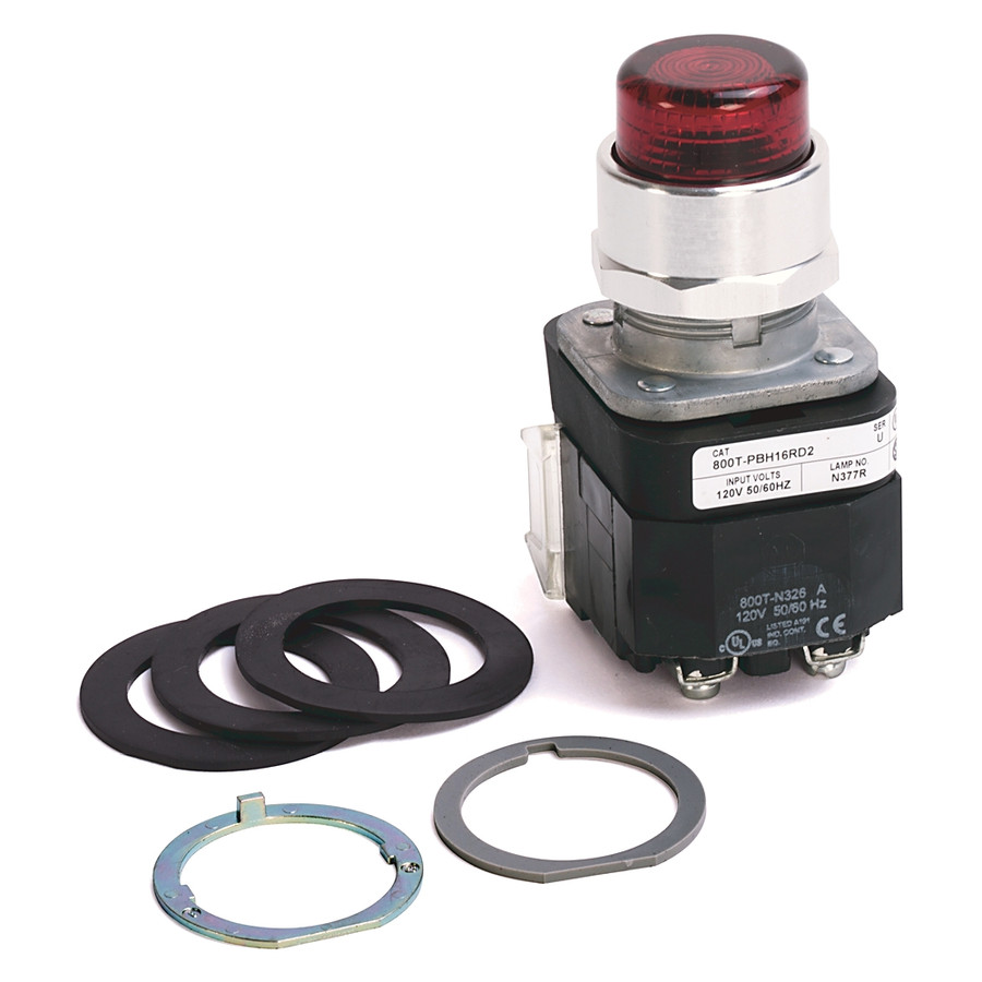 30MM MOMENTARY PUSH BUTTON 800 - 800TPBH16RD1