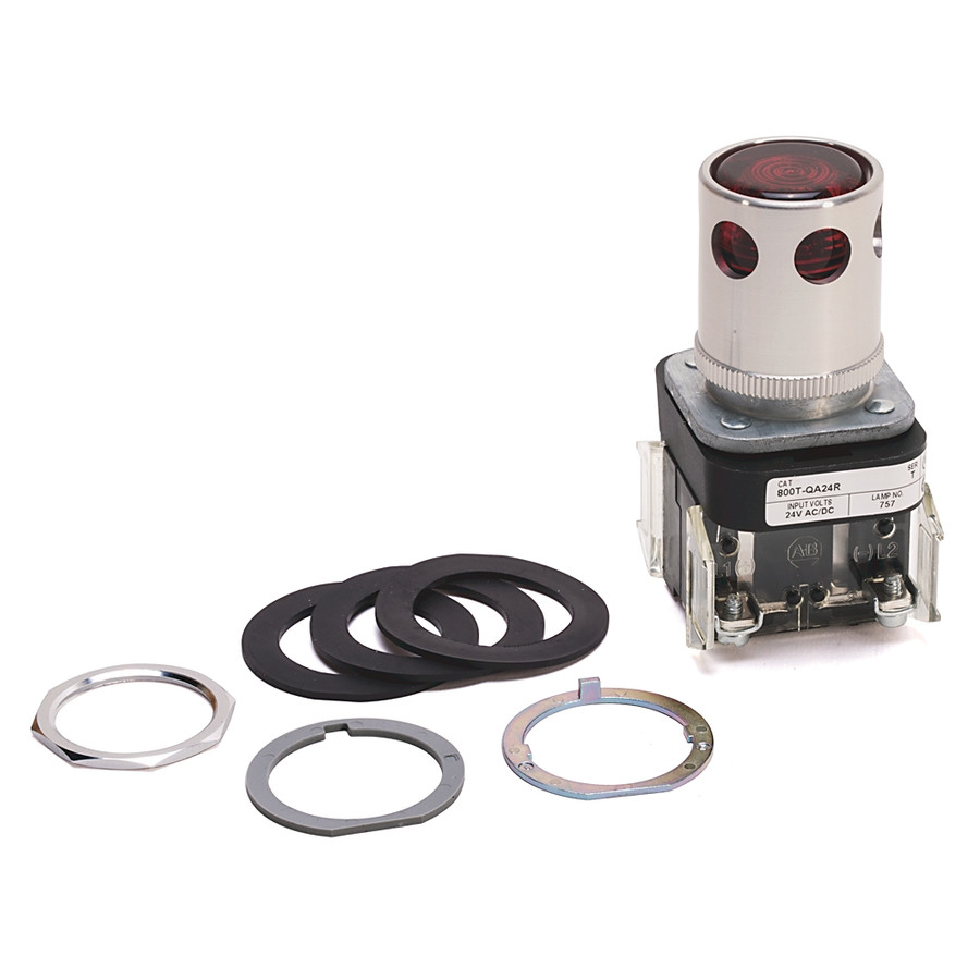 30MM MOMENTARY PUSH BUTTON 800 - 800TQA24RD1
