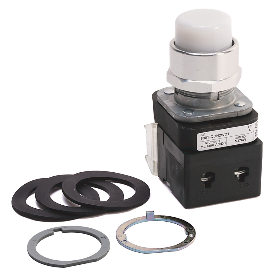 BOTON DE EMPUJE MOMENTARIO DE 30 MM 800T PB - 800TQBH2WG1