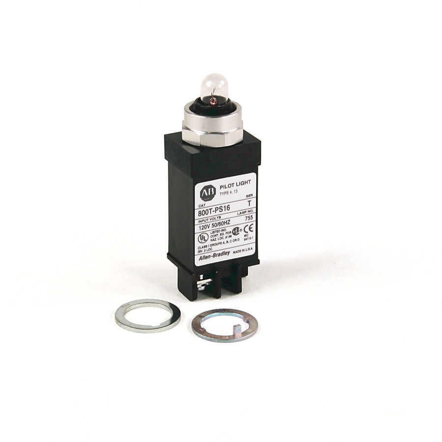 LUZ PILOTO - 800T, 120VAC, 50/60 HZ, COLOR AZUL - 800TPSH16B