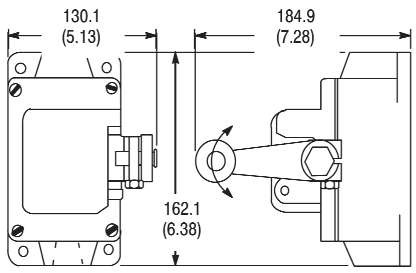 LIMIT SWITCH 120VAC/6 AMP 600V - 801ASK1421