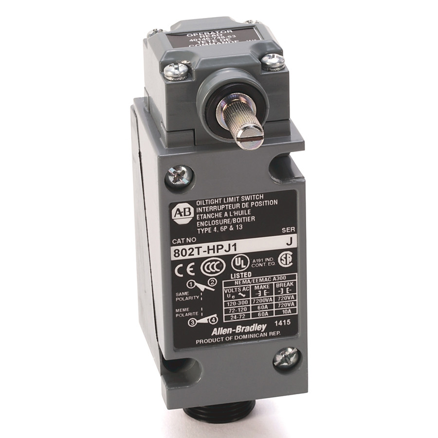 LIMIT SWITCH, TIPO LEVA NEMA T - 802THPJ1