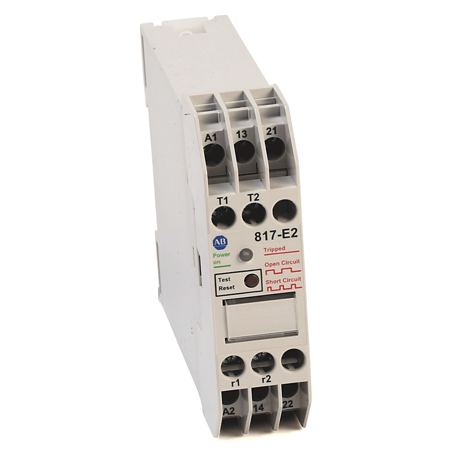 RELAY DE PROTECCION POR TERMISTOR BOLETIN 817RESETEO AUTOMAT - 817E2