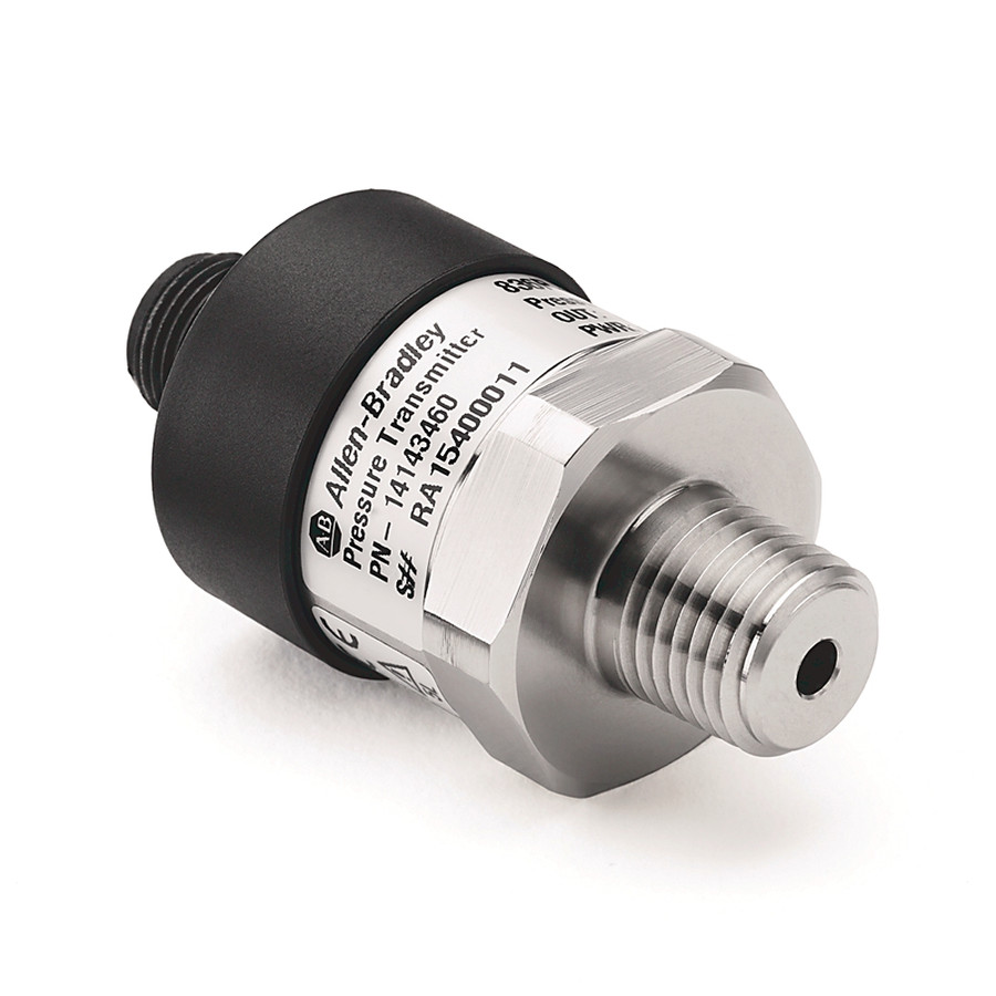 SENSOR DE PRESION DE ESTADO SOLIDO, ESTANDAR, SIN PANTALLA, 0 PSI, 1/4 NPT MACHO TRANSMISOR - 836PN2NMGC58AD4