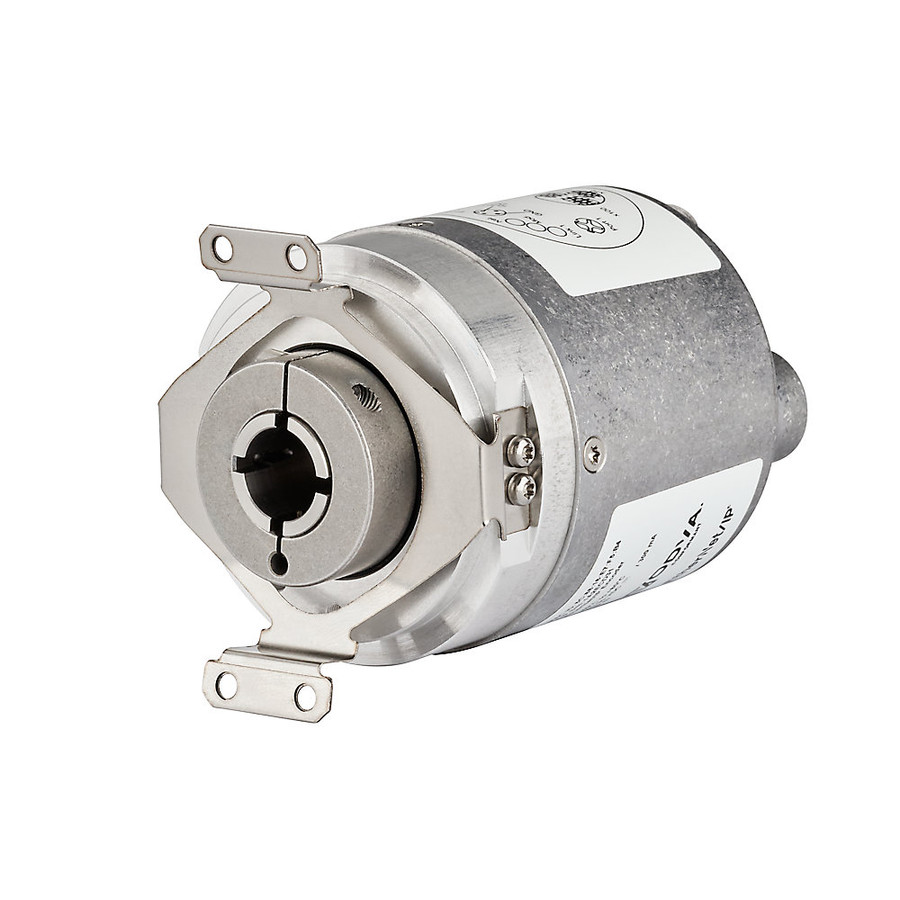 ENCODER ETHERNET/IP, MULTIVUELTA, EJE HUECO 10 MM , CONECTOR M12 - 843EMIP8BA6