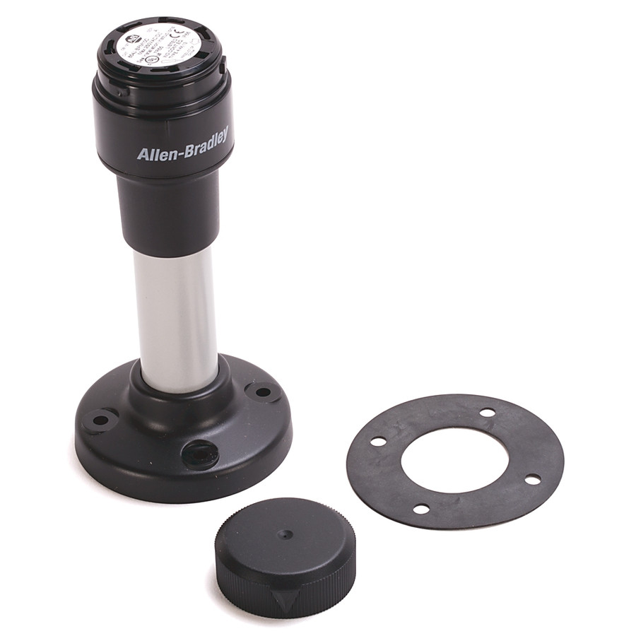 BASE  Y TAPA PARA TORRETA PEDESTAL DE 25 CM, COLOR NEGRO - 854JBPM25C