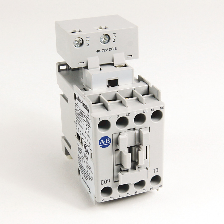 CONTACTOR IEC, 9 A, BOBINA 480 VAC, CONTACTO AUXILIAR, N.O. - 100C09B10