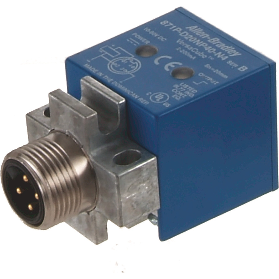 SENSOR DE PROXIMIDAD VERSA CUBE MINI C/BLINDAJE,SENSADO 20MM - 871PB20N40N3