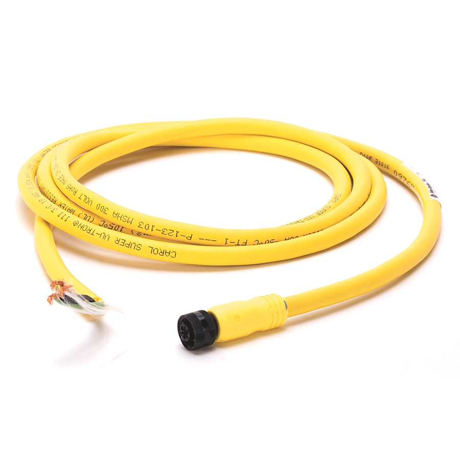 CORDSET HEMBRA 3 PINS, 600VAC, - 889RF3WEC2