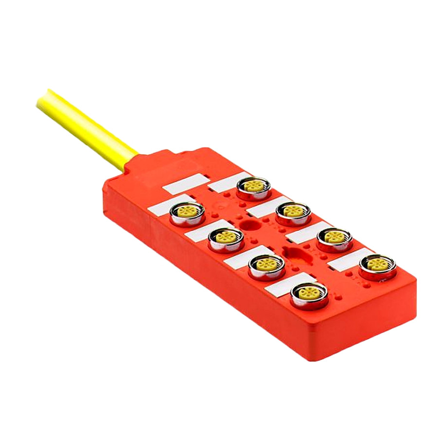 CAJA MULTI-PUERTOS DE SEGURIDAD, CON 4 ENTRADAS M12 Y CONECT - 898D44KTDM4