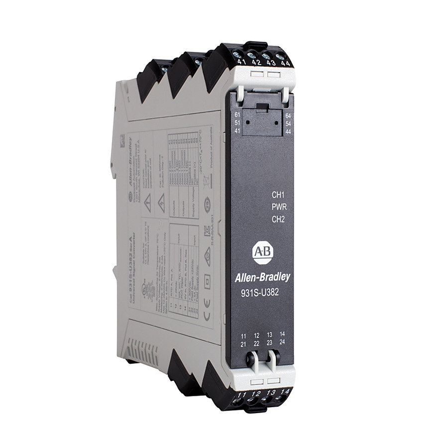 ENTRADA UNIVERSAL A DOS SALIDAS DE RELE DE VALOR LIMITE; DISIDENTE; 9..60V DC ALIMENTADO - 931SU382