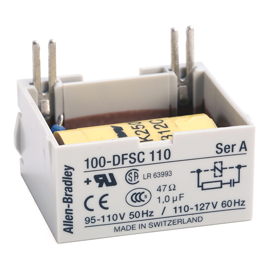 DESCONTINUADO|SOLO STOCK| MODULO SUPRESOR DE PICOS (MODULO VARISTOR)DE 24V 50/60HZ/24V ACCESORIO - 100DFSV40