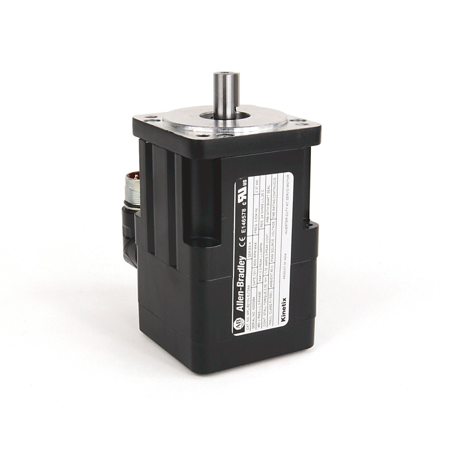 SERVOMOTOR, ROTATIVO, BAJA INERCIA, IEC, 480 V CA, 128 SIN/COS, 8000 RPM MAXIMO, 0,55 N-M - MPLB210VEJ74AA