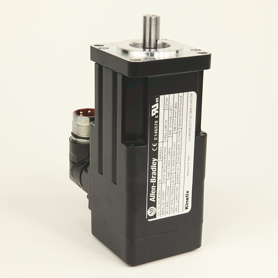 SERVOMOTOR MPL, 460V, 7000RPM, FRAME 63MM, ENCODER MULTI VUELTA, CON CUNA, SIN FRENO, 0.27KW - MPLB1520UVJ72AA