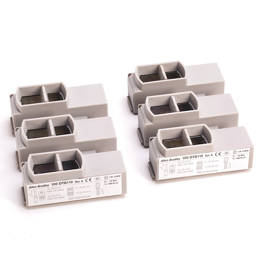 BLOQUE TERMINAL PARA CONTACTOR DE BOBINA CONVENCIONAL 100-D1 - 100DTB180