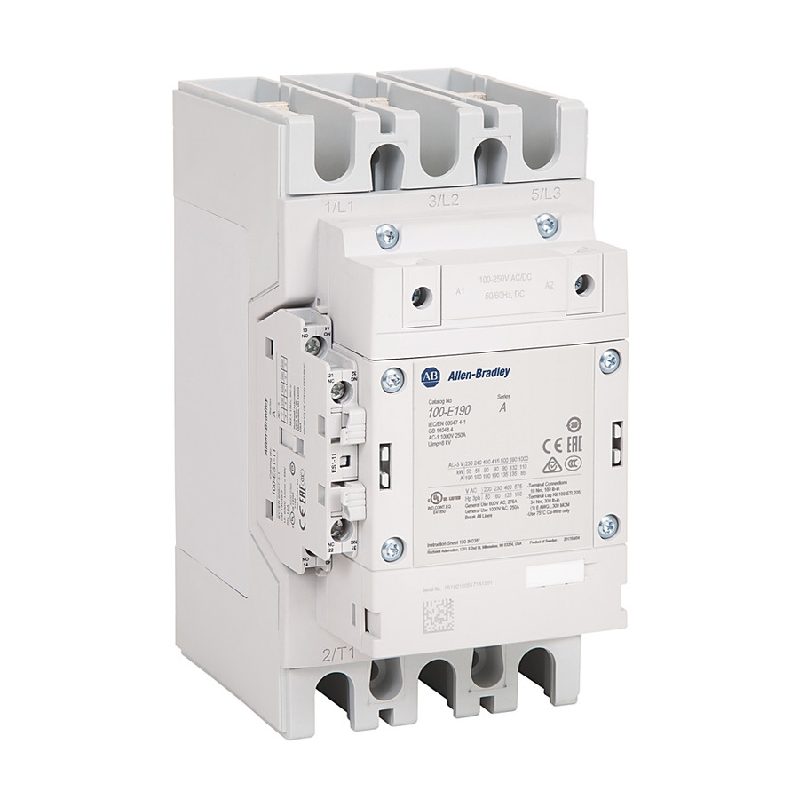 CONTACTOR, 205A, SERVICIO AC3, - 100E205ED11