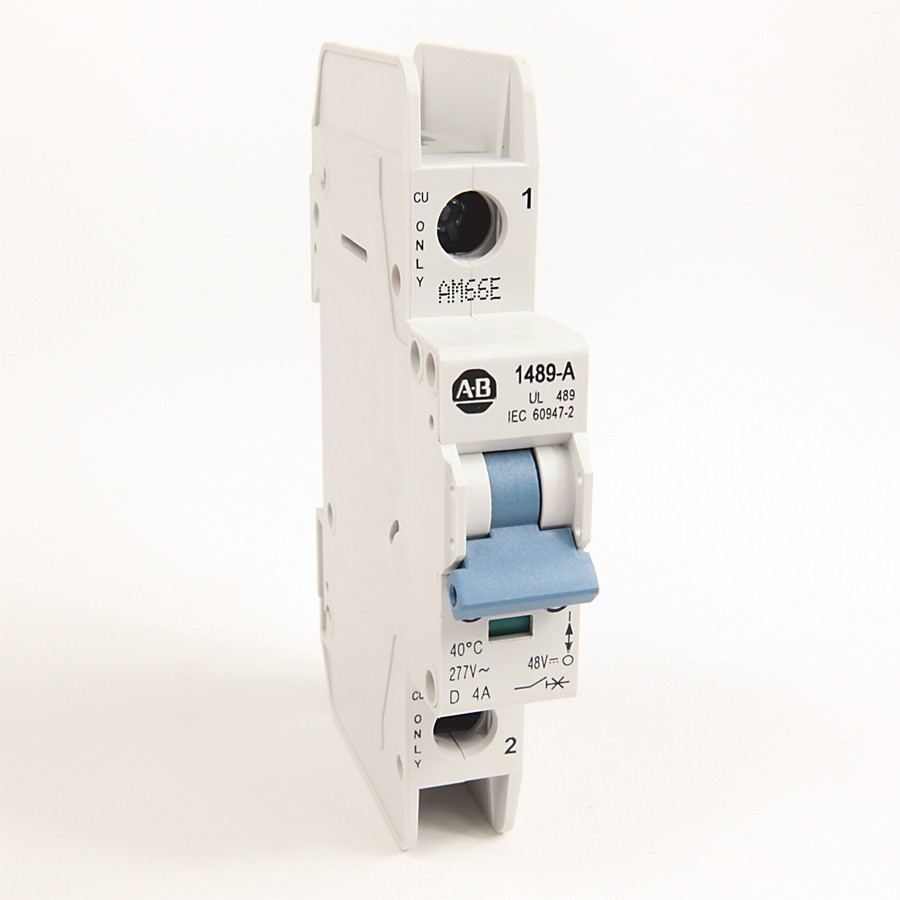 DESCONTINUADO|SOLO STOCK| INTERRUPTOR MINUATURA UL489, 1 POLO, 7A, CURVA D, 277 VAC MAX. - 1489A1D070