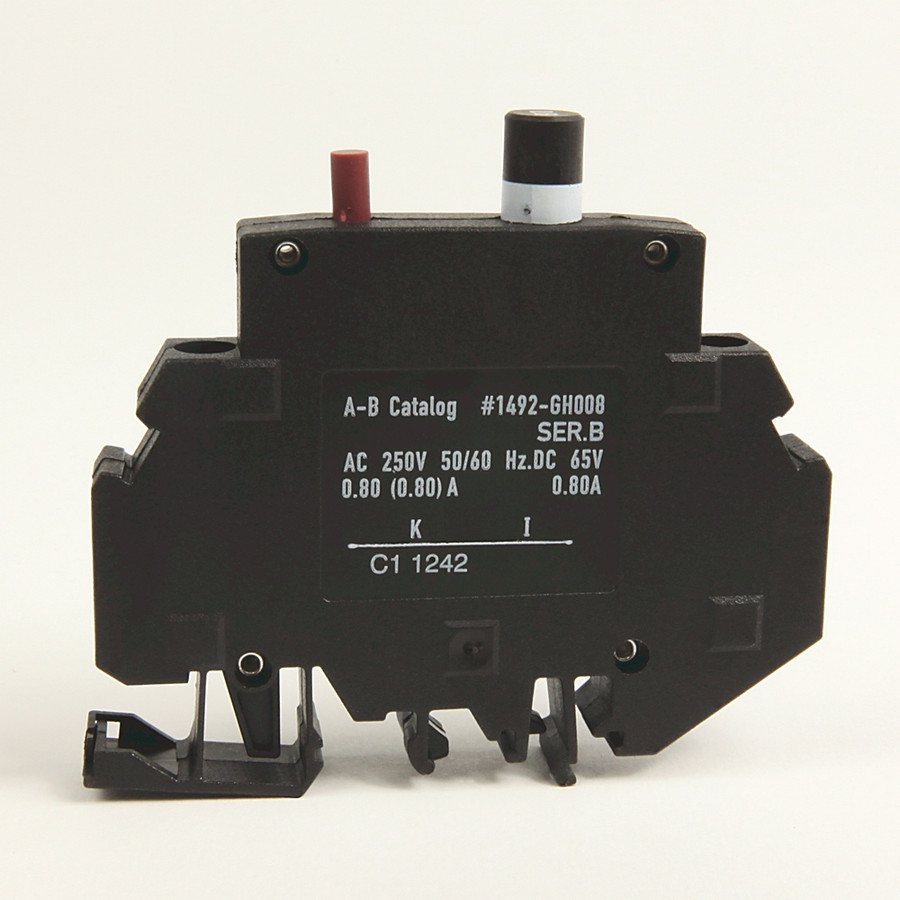 INTERRUPTOR TERMOMAGNETICO DE ALTA DENSIDAD 1POLO,  0.05A, 2 - 1492GH005