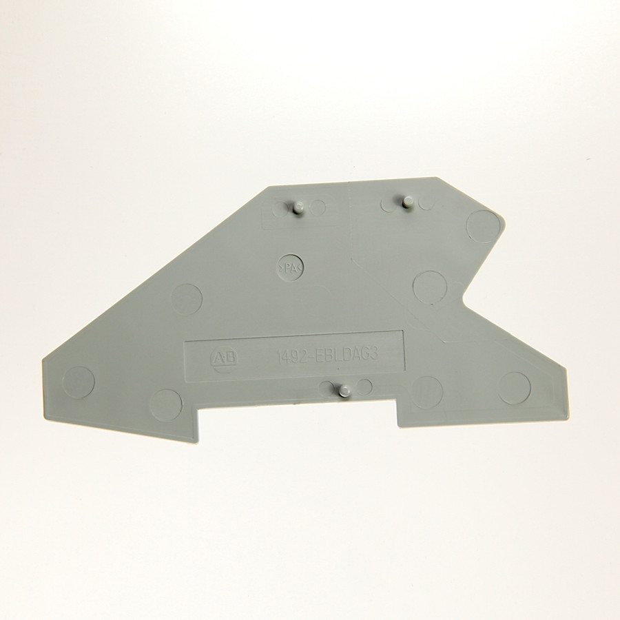 TAPA FINAL COLOR GRIS PARA CLEMAS 1492-LDAG3, LDG3P - 1492EBLDAG3