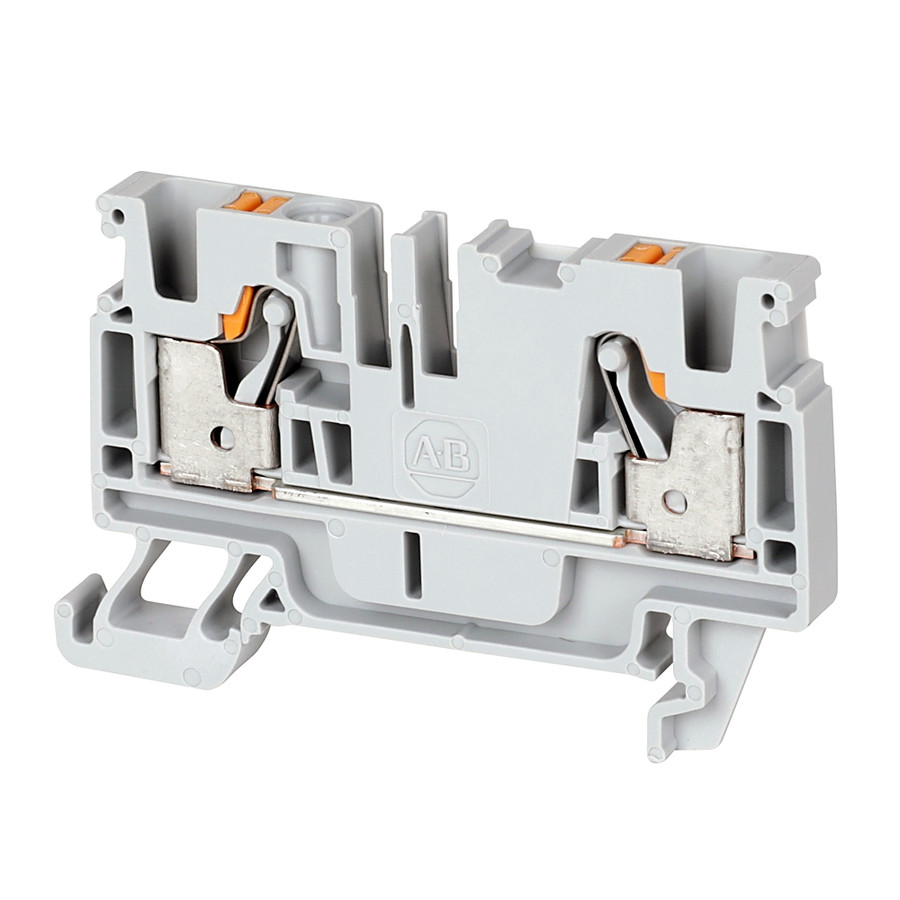 BLOQUES DE TERMINALES DE INSERCIÓN 1492-P, 4 MM² (AWG 26 - AWG 10), 30 A, PASANTE, NIVEL ÚNICO - 1492P4B