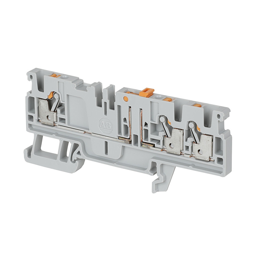 ACCESORIOS DE BLOQUE DE TERMINALES BORDE DE BARRERA, GRIS (ESTANDAR) - 1492PKD3T