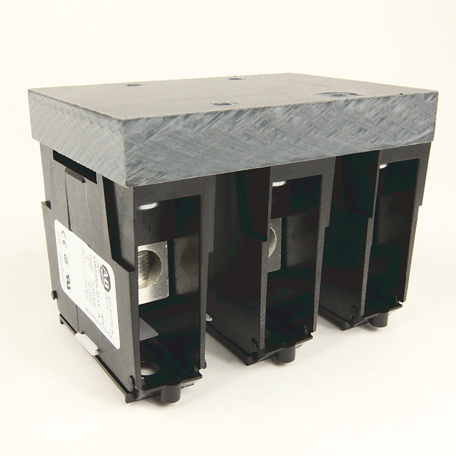 POWER BLOCK 335A, 3 POLOS 1 ENTRADA DE 600KCMIL-2AWG, 12 SAL - 1492PDL31124