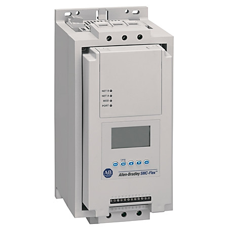 ARRANCADOR DE ESTADO SOLIDO 5 AMPS, SMC FLEX, VOLTAJE DE CONTROL 24 VDC, VOLTAJE DE LINEA 480V - 150F5NBR