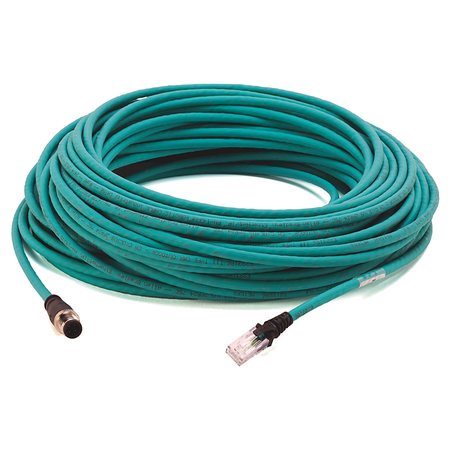 CABLE ETHERNET, 4 COND, M12,CONECTOR MACHO RECTO, RJ45, 3M - 1585DM4TBJM3
