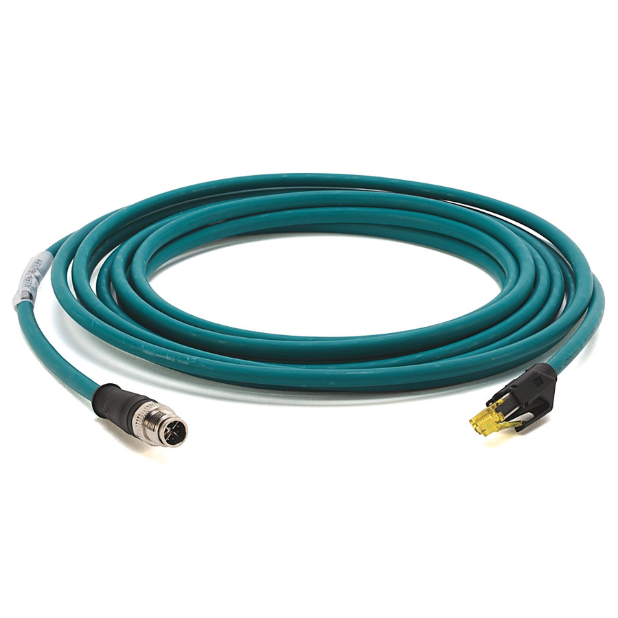 CABLE PARA ETHERNET,CONECTOR MACHO RECTO M12 8 PINES,CONECTOR MACHO RJ45, LIBRE D - 1585DM8UGJM5