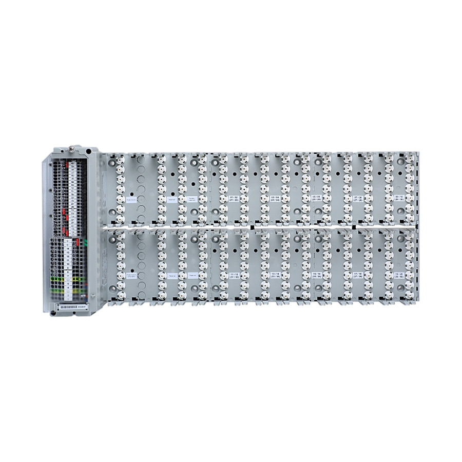 BASE DE CHASIS CON 20 RANURAS - 1718A20