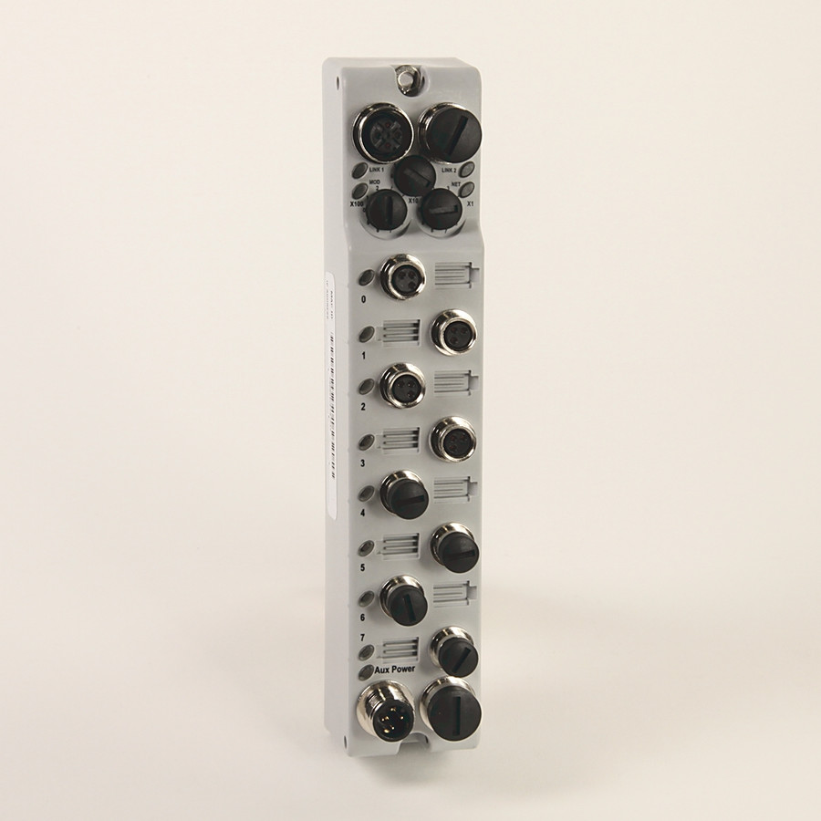 MODULO DE  ENTRADA ETHERNET, 8 ENTRADAS,  DOBLE PUERTO DC Micro (M8), Con CIP SYNC DE ENTRADA - 1732EIB8M8SOER
