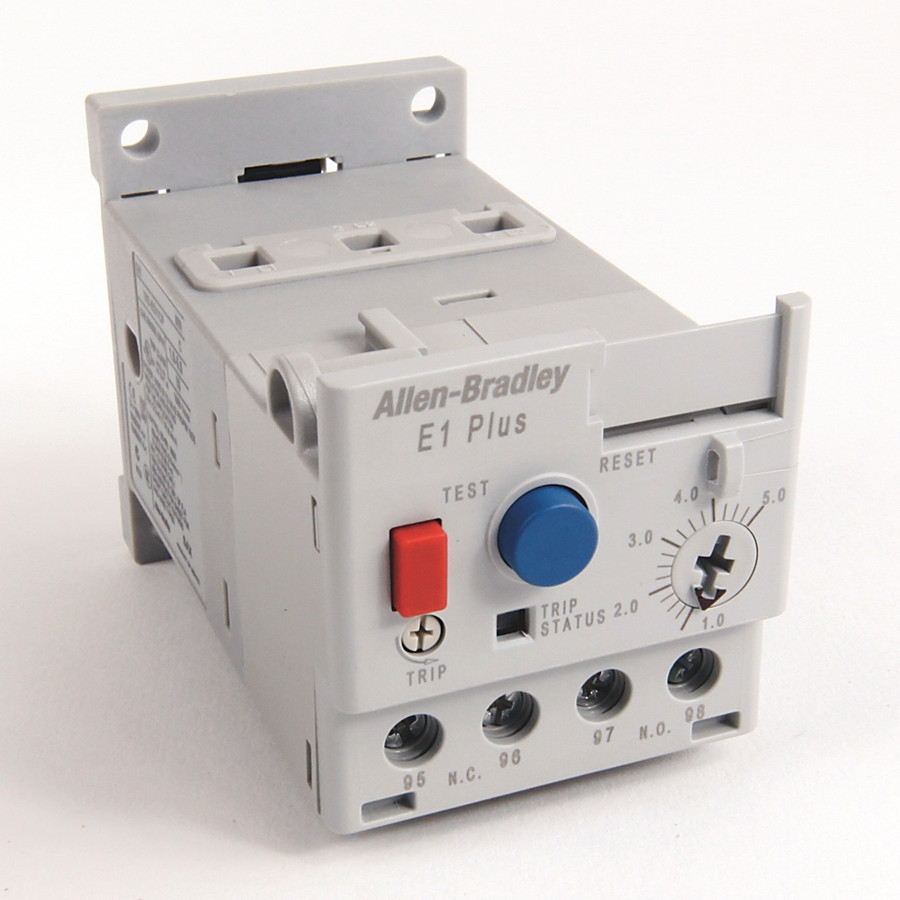 DESCONTINUADO|SOLO STOCK| RELEVADOR DE SOBRECARGA ESTADO SOLIDO E1 PLUS, 15 AMP 3FH DISPARO 10 - 193ED1CP
