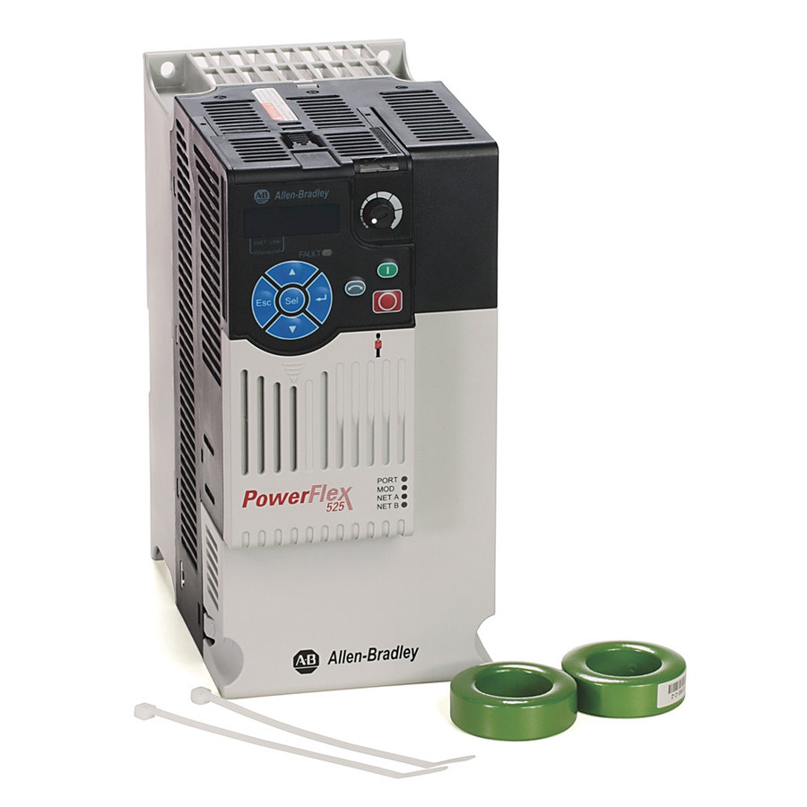 VARIADOR POWERFLEX 525 Ac 480 VAC 17 AMPS 10 Hp Allen-Bradley 25BD017N114