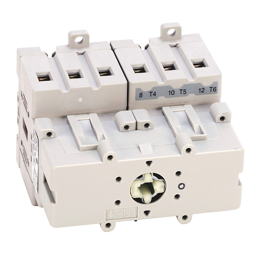DESCONECTADOR TIPO SWITCH DE 25AMPR, 3POLOS, CON PERRILLA NEGRA GRIS. - 194EE2517536G