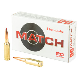 Hrndy Mtch 6mmgt 109gr Eld-m 20/200