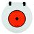 B/c 8" 3/8" Steel Trgt Round Plate