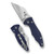 Spyderco Yojimbo 2 G10 3.2" Blu/slv