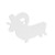 B/c Ar500 3/8" Silhouette Ram Wht