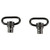 Quake Claw Qd Steel Flush Cup 2pk