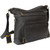 Bulldog Cross Body Purse W/hlstr Blk