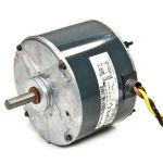 Carrier Condenser Fan Motor 1/8 HP 208-230V 1-Phase 1125 RPM CCW 48-Frame