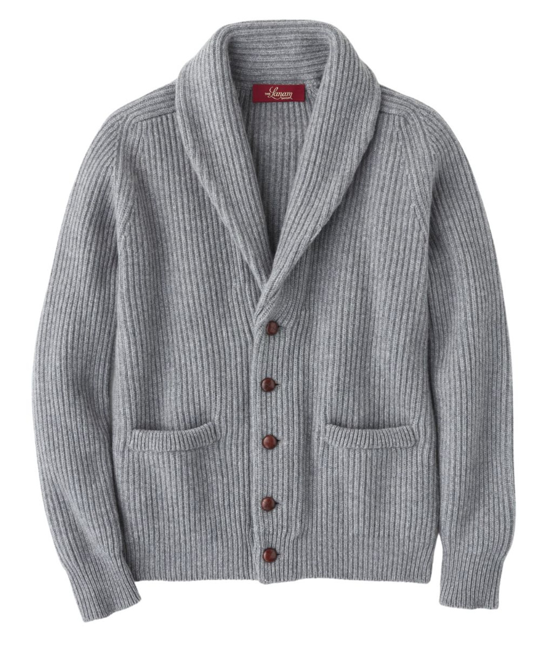 Men's Cashmere Sweaters: Cashmere Shawl Collar Cardigan