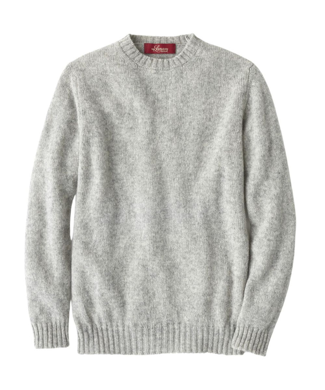 Shetland Wool Crewneck Sweater