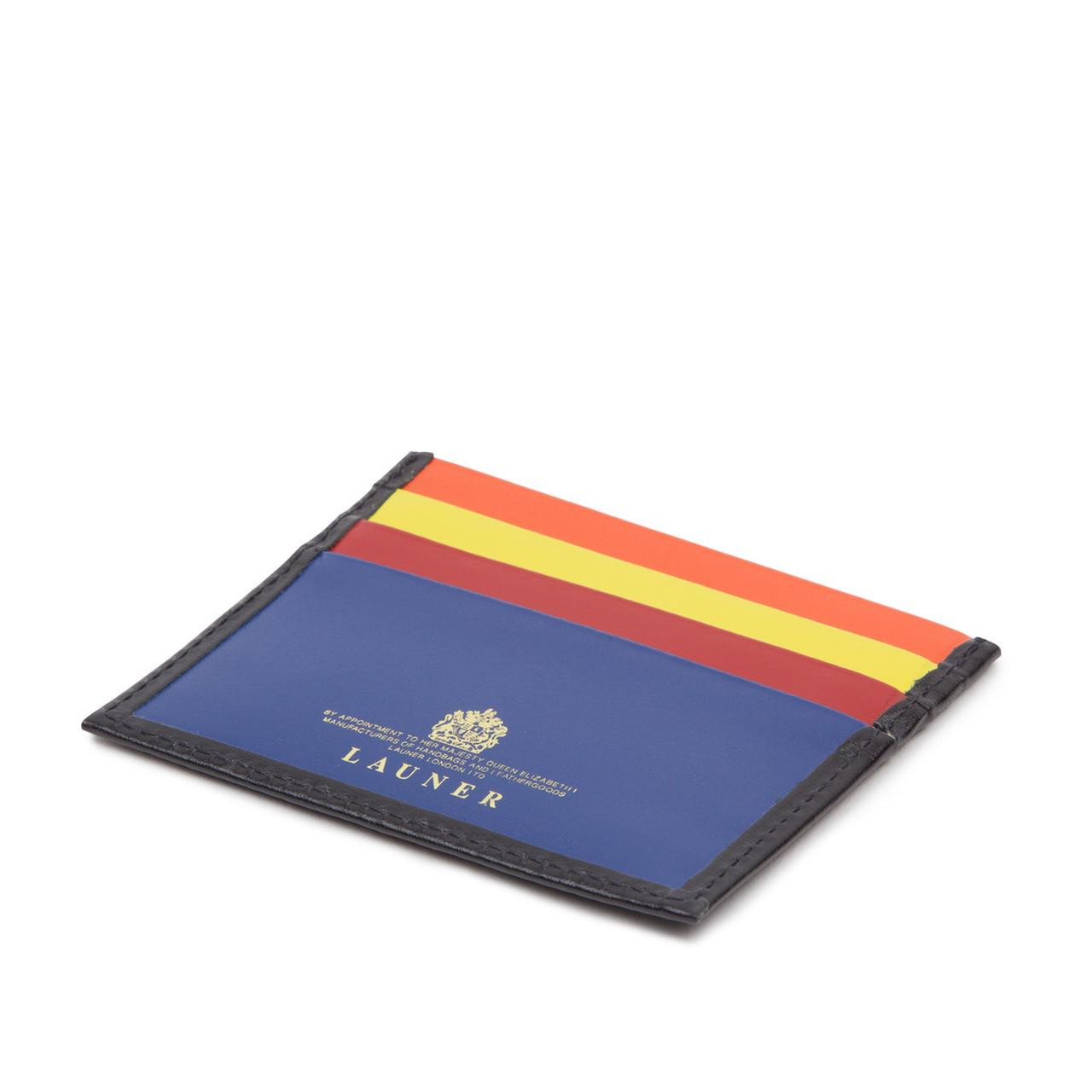 Six credit card case – Multi-colour – Launer London