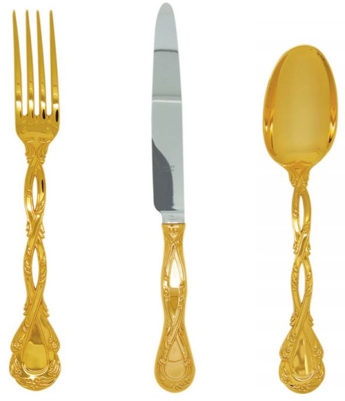 Trianon Cutlery Collection in Vermeil