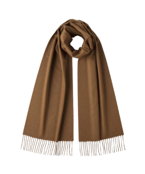 Pure Vicuna Scarf in Natural, Undyed Wool